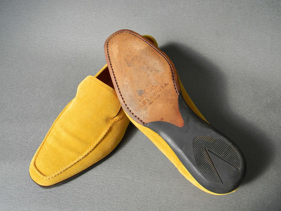 Ексклюзивні туфлі лофери Castangia Made in Italy Kiton Brioni Artioli