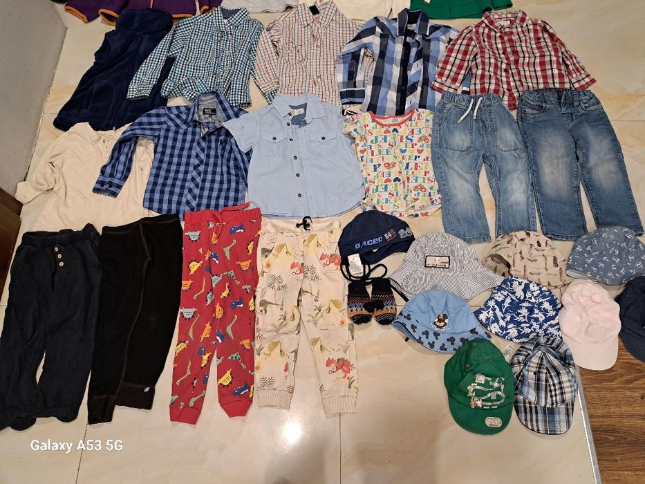 Zestaw ubranek chłopięcych 92 98