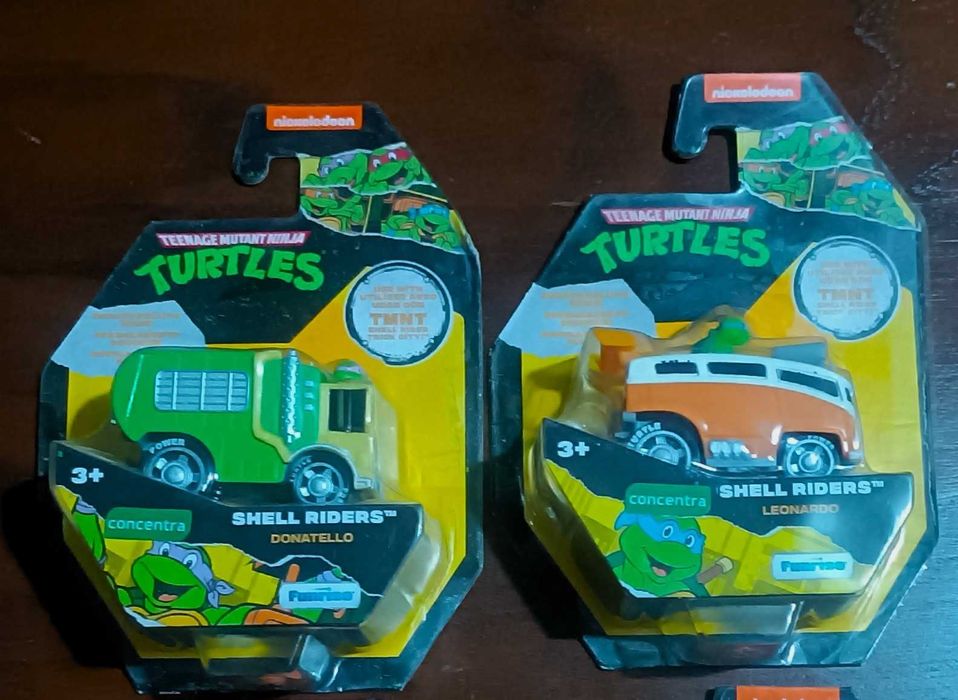 3x Shell Riders TMNT