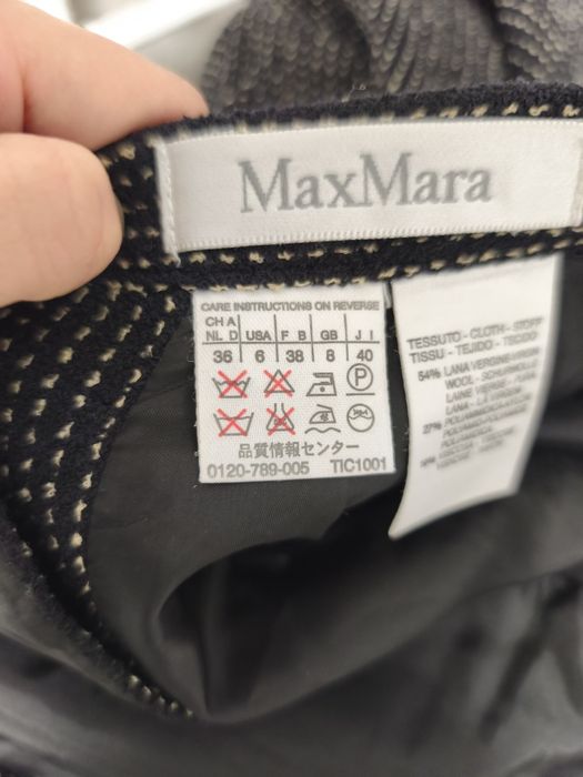 Spódnica wełna wool elegancka poszukiwana modna must have hit Max Mara