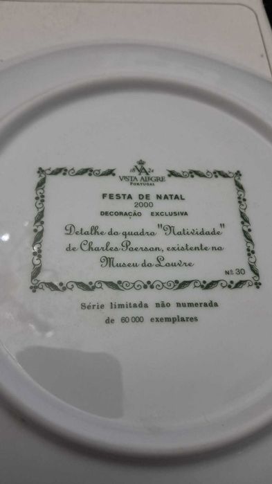 Prato Vista Alegre - Edição "Festa de Natal 2000"