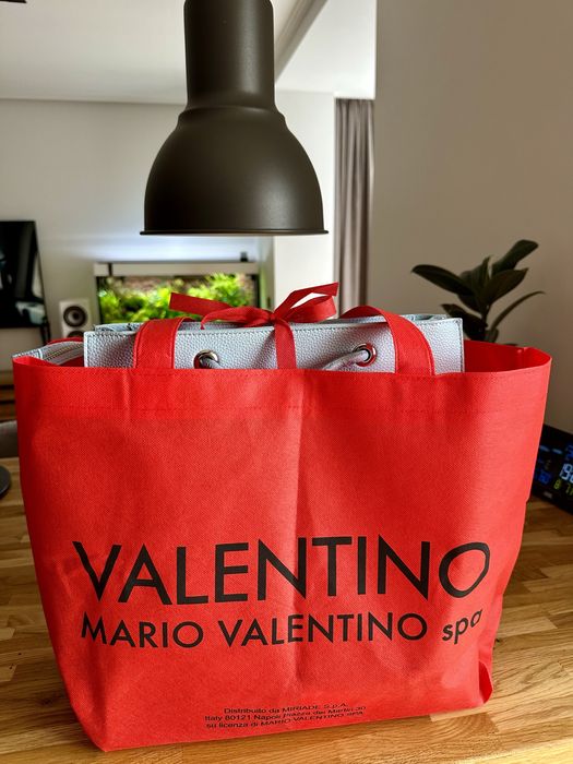 Сумка Valentino голубого кольору