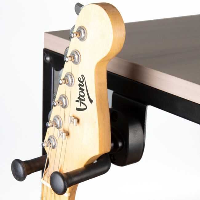 DNA GBOX statyw gitarowy - stojak na 5 gitar - stacjonarny regał na gitary - półka na akcesoria G-box