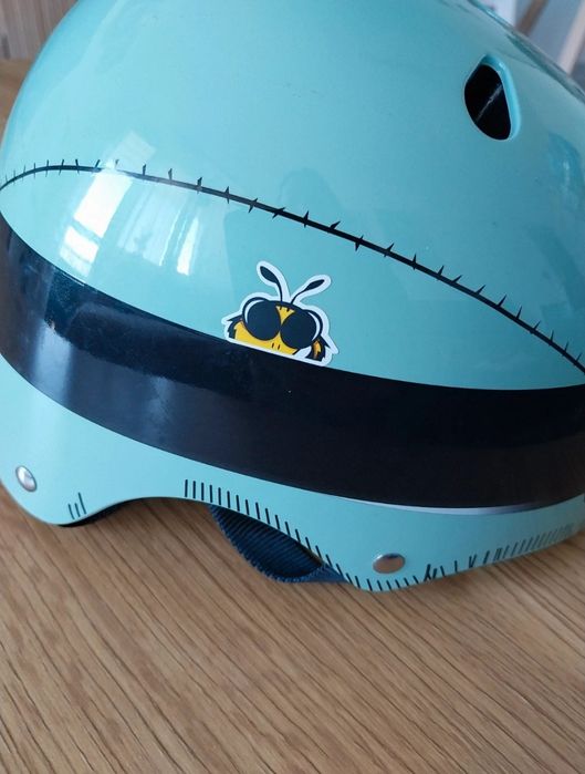 Kask dziecięcy z lampką