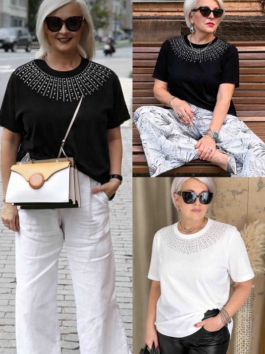 Футболки з камінцями Турція 44-54