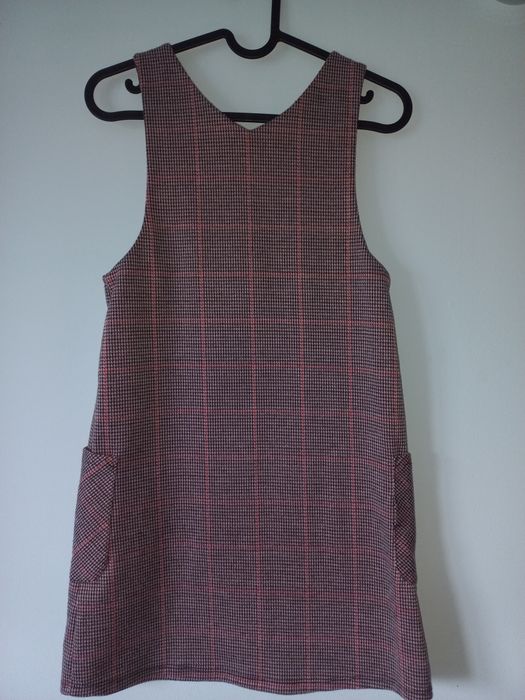 TU sukienka w kratkę r.146cm