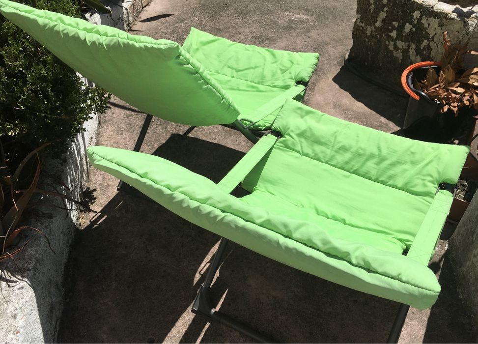 Conjunto de 2 cadeiras de jardim