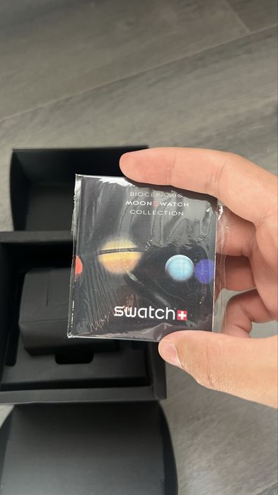 Omega X Swatch Mission to the super blue moonphase