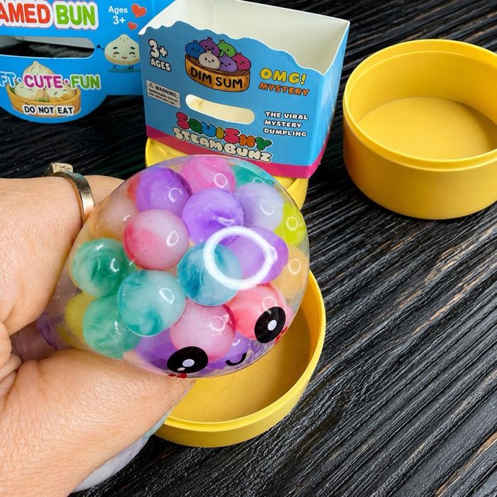 ‼️ТРЕНД‼️ Сквіш пельмень, іграшка-антистрес. Squishy dumpling. Мʼяка бао булочка. Тік ток.