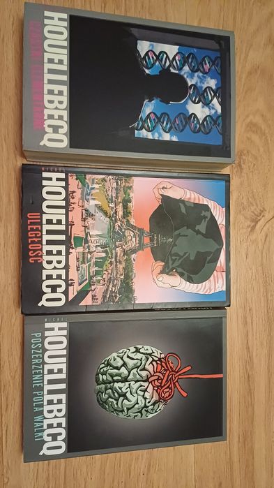 3 szt. Houellebecq, Cząstki, Uległość, Poszerzenie