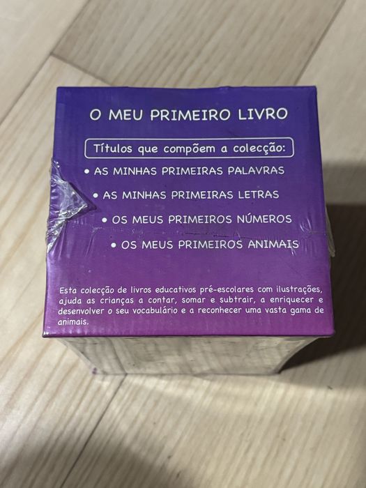 Pack 4 Livros - As Minhas Primeiras Letras/Palavras/Números/Animais