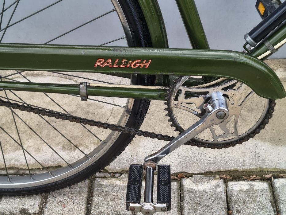 Bicicleta Raleigh roda 26, nunca restaurada, original