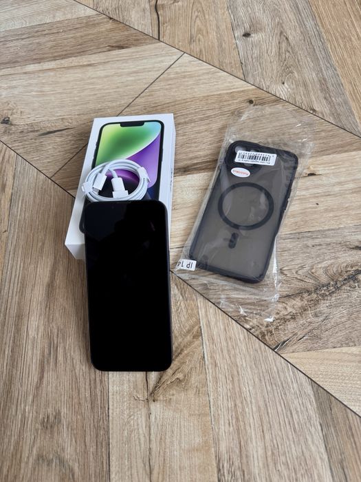 iPhone 14, super stan, czarny, 128GB
