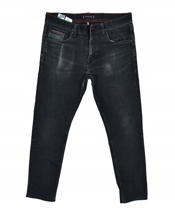 Tommy Hilfiger Bleecker Slim Fit Dżinsy Męskie W34 L32