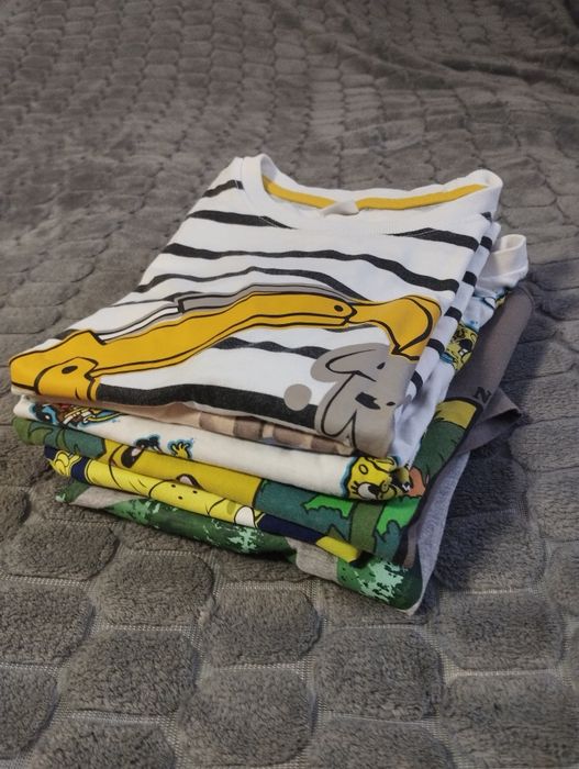 T- shirty chłopięce 6 szt