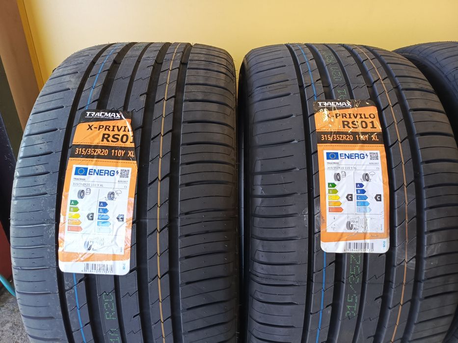 Opony letnie NOWE TRACMAX 2+2 szer. BMW X5 X6 20"