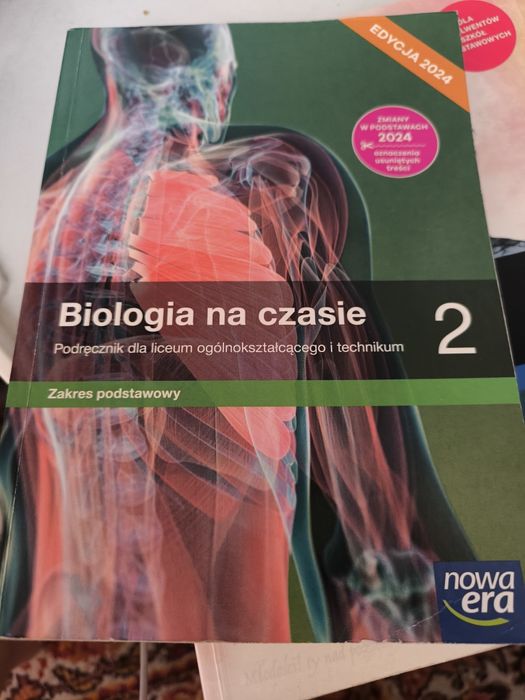 Podręcznik Biologia na czasie 2 zakres podstawowy