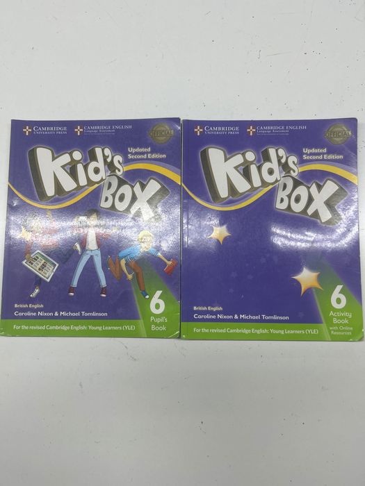 Livros Cambridge Kid’s box 6