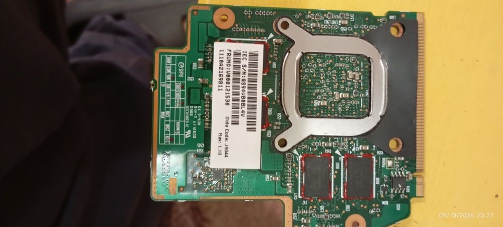 Placa Gráfica Portátil ATI Mobility Radeon HD 3470 (Toshiba)
