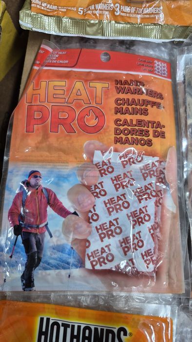 Ogrzewacze do rąk .