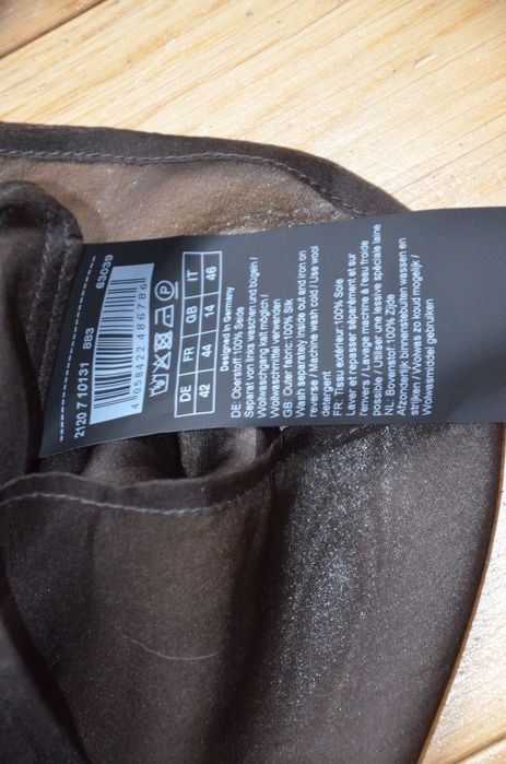 Hallhuber bluzka  r. 42  jedwab silk 100%