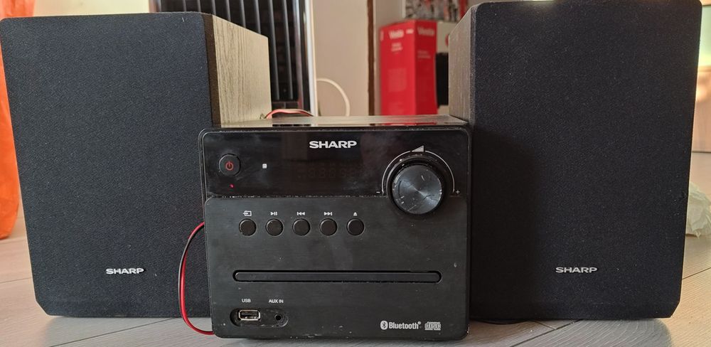 Miniwieża Sharp XL-B510 BK - używana