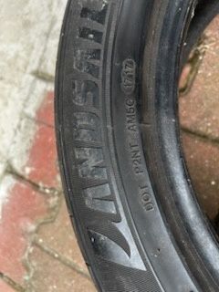 Witam sprzedam opony letnie o rozmiarze 215/55 r17