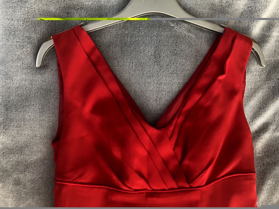 Sukienka czerwona długa maxi suknia