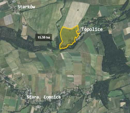 działka rolna 15,6 ha Kotlina Kłodzka od właściciela
