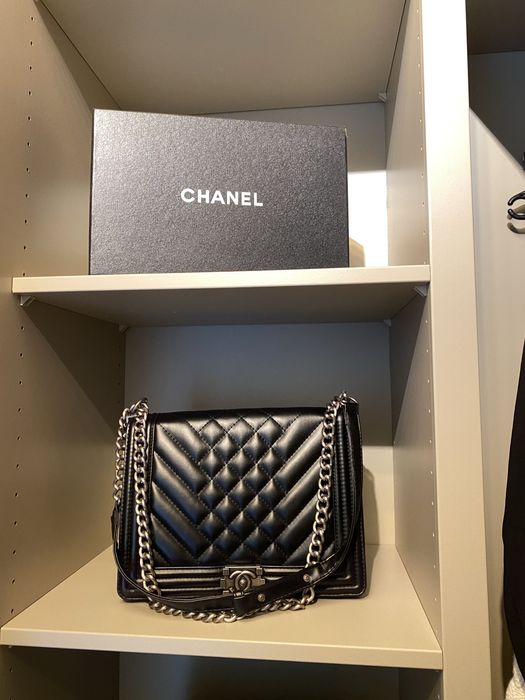 Torebka chanel boy bag duza