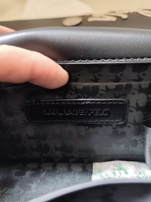 Nowa torebka damska Karl Lagerfeld. Kolor czarno-bialy