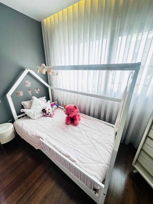 Cama Casinha Montessori 190x90 – COMO NOVA (usada 1 vez!)