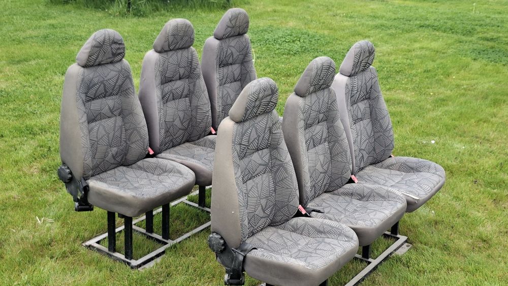 Fotele bus Ford Transit MK6, tylne