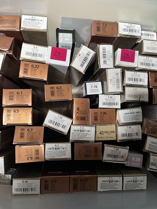 Coloracoes para cabeleireiro barbeiro mais de 60 coloracoes