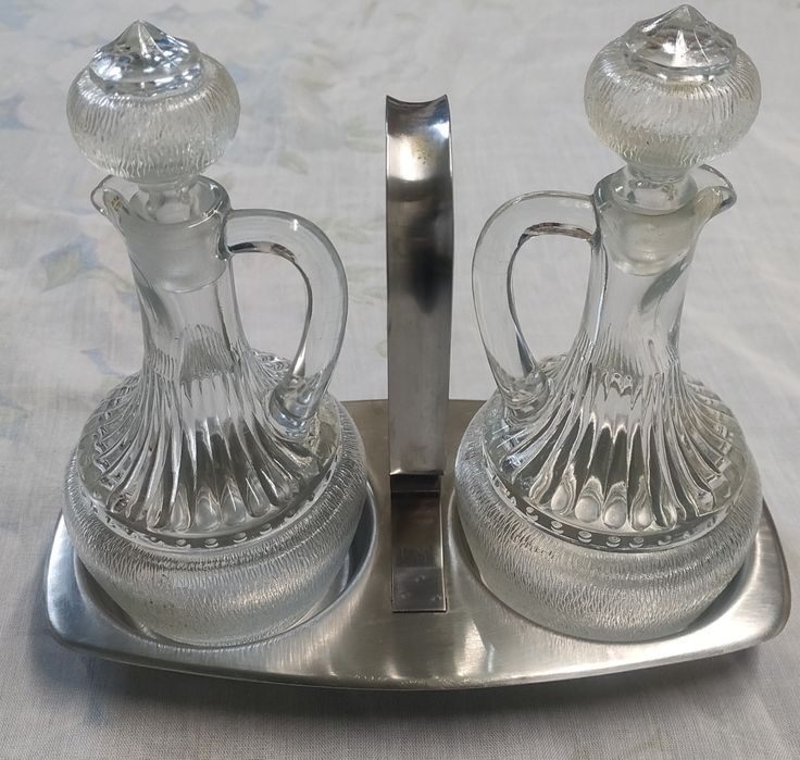 Galheteiro vidro / inox437436706508646401