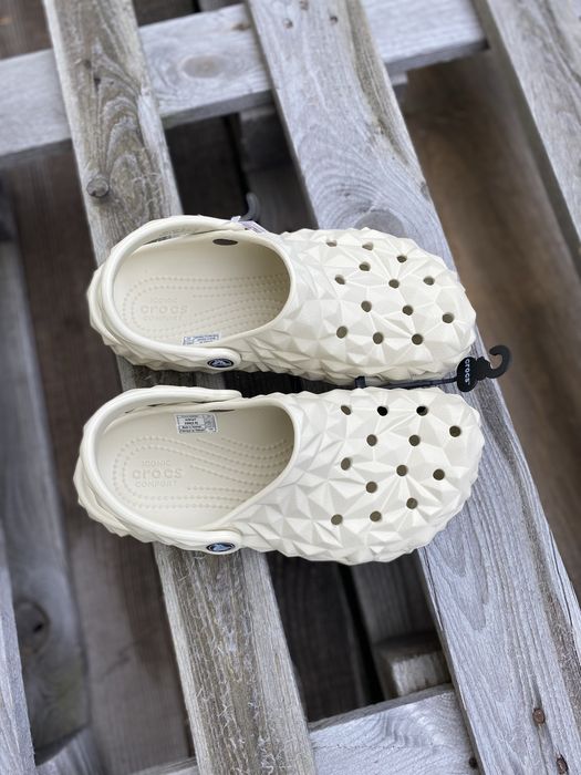 Мужские Женскеи Кроксы Crocs Classic geometric Чоловічі Для Жінок