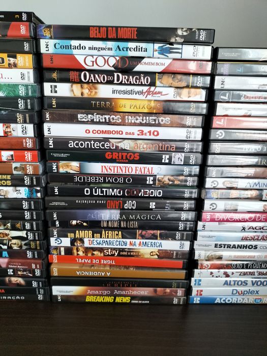 76 DVDs - €40 for the entire collection or €5 each - 1970s / 1980s / 1990s / 2000s64285801674753123