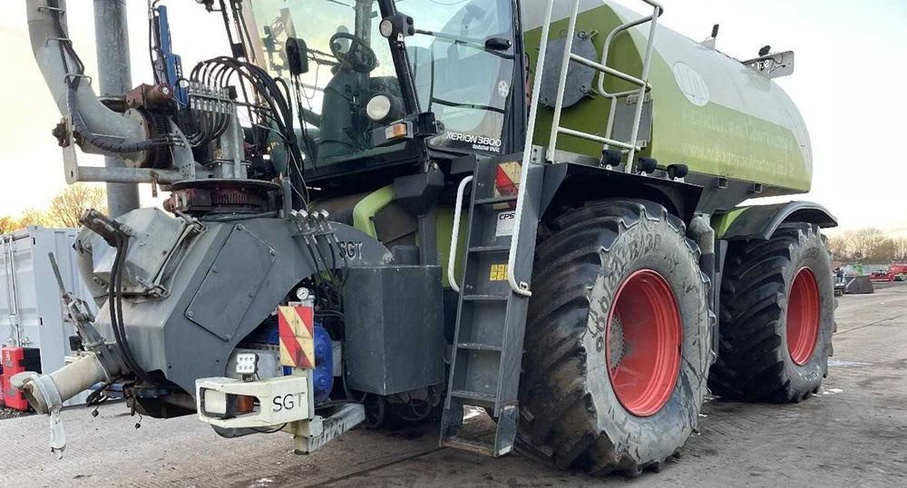 Ciągnik Claas Xerion 3800, 50km/h, 380KM Fliegl Fendt szambiarka aseni