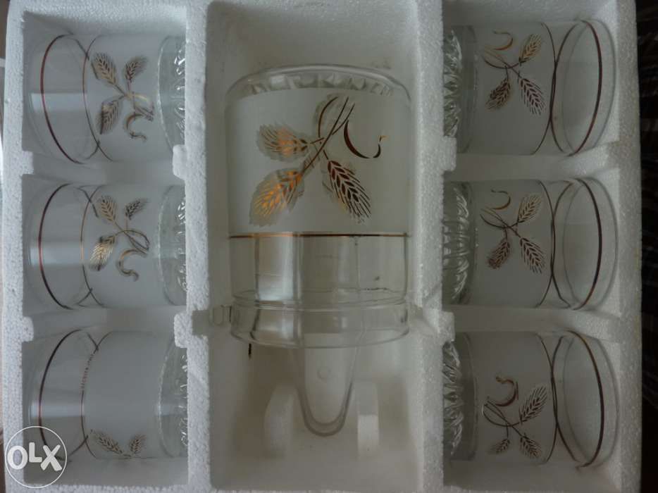 Copos (6) + balde p/gelo