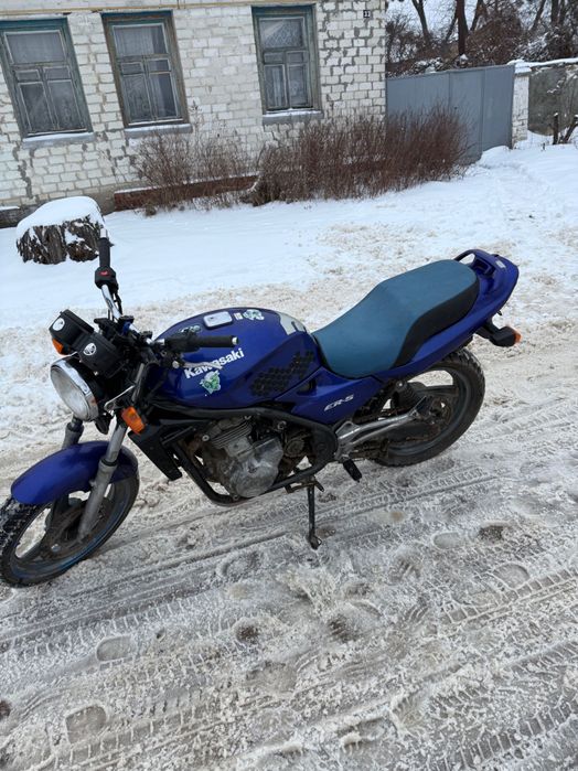 Kawasaki er 500 на доках