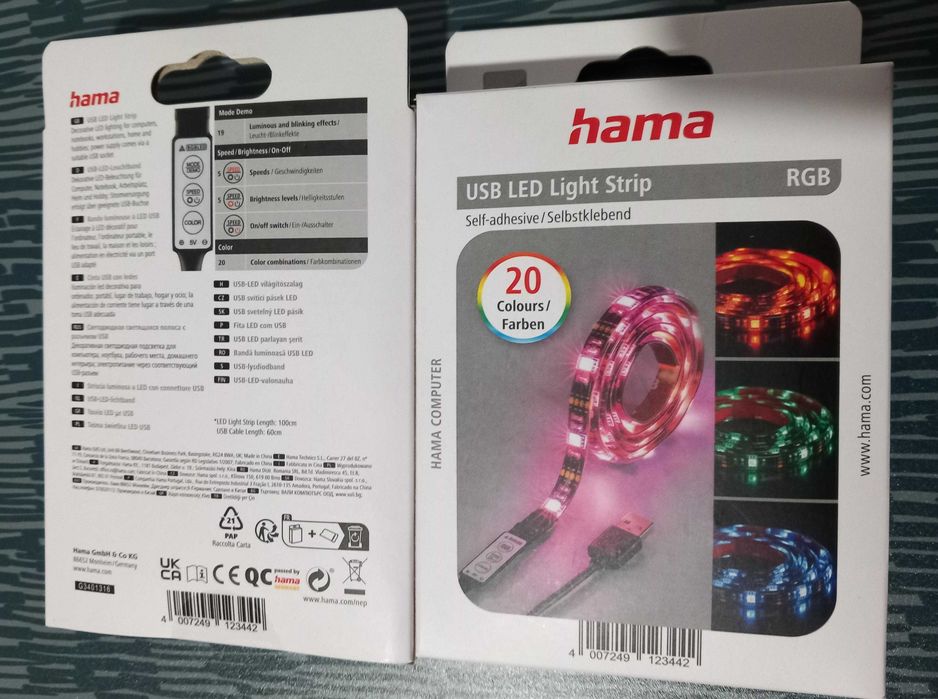 Luzes led para tv ou computador