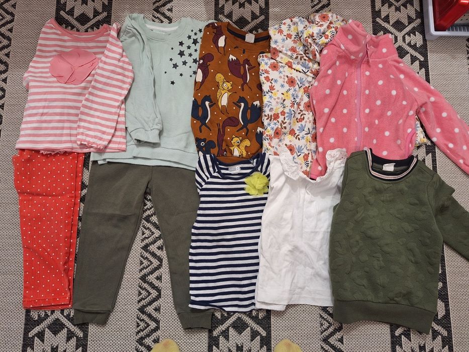 Одяг для дівчинки  Лот речей на дівчинку 2-3 роки, 98-104 зрістціна за