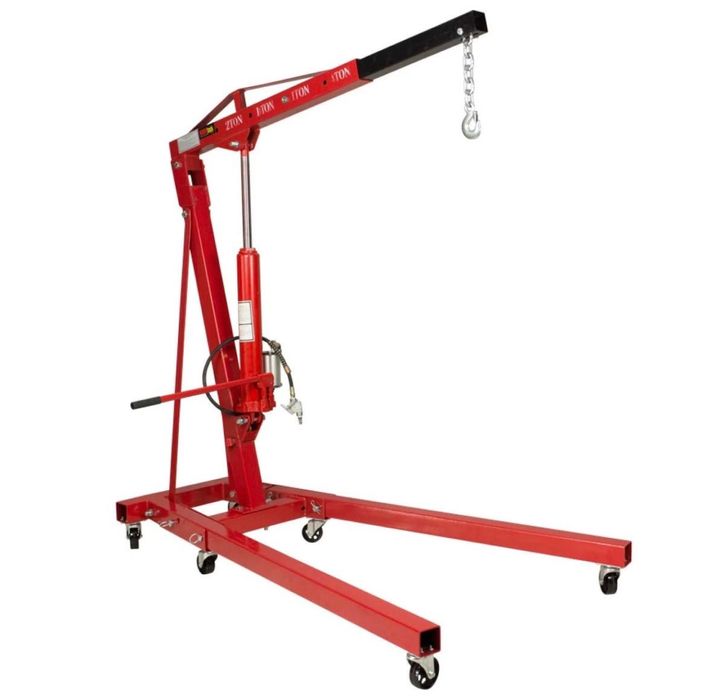 Grua hidro pneumática até 2000 kgs