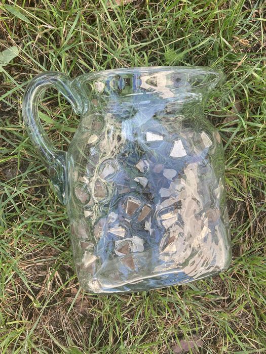 Dzbanek szkło ozdobne autor Marek Jargiło