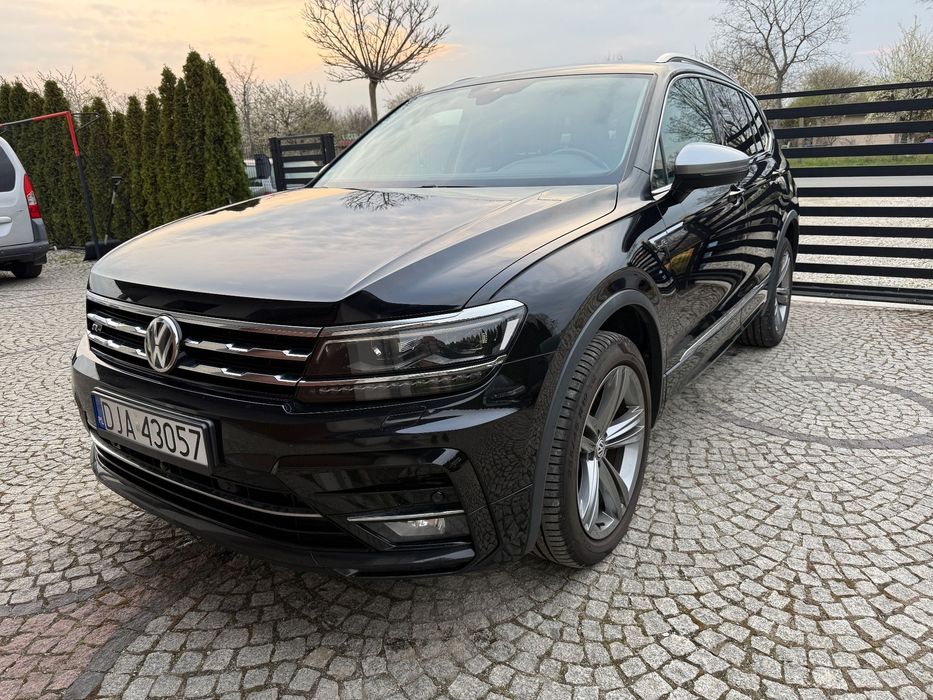 Volkswagen Tiguan VW TIGUAN 2.0TDI 190KM Rline DSG 4 Motion 7 osobowy HEAD UP