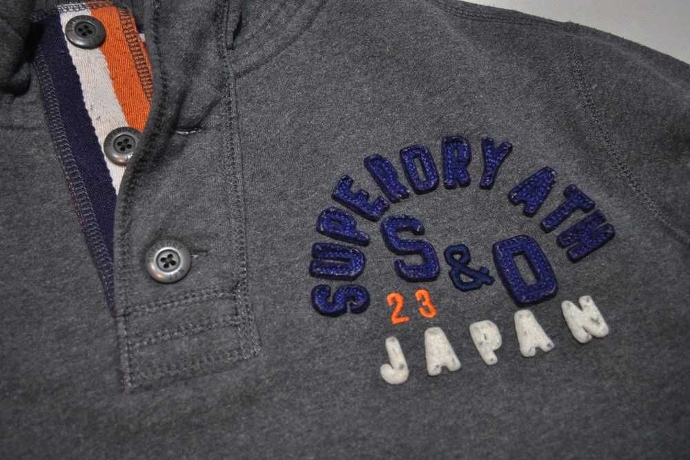 SUPERDRY L  bluza męska bawełniana prosta Japan styl rs5v