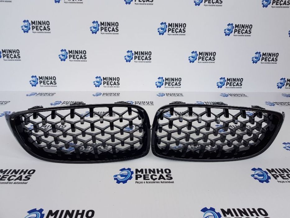 Grelhas Frontais BMW Série 4 (F32/F33/F36) Diamond Black