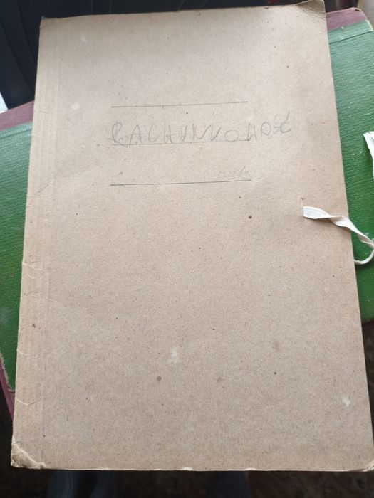 Teczka kartonowa PRL