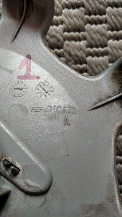 Dekielki alufelgi CYPRES Citroen 940.672 oryginał cena za 5 sztuk