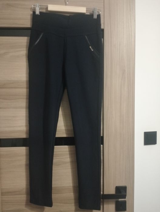 Spodnie granatowe eleganckie